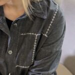 مرجین شومیز مدل دوخت رویه