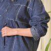 مرجین شومیز مدل دوخت رویه