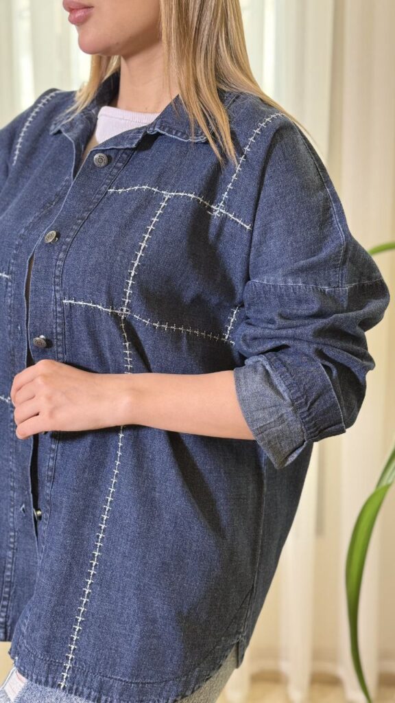 مرجین شومیز مدل دوخت رویه