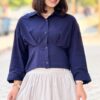 بلوز برش پرنسسی زنانه با طراحی شیک و فرم‌دهی بی‌نظیر