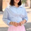 بلوز برش پرنسسی زنانه با طراحی شیک و فرم‌دهی بی‌نظیر