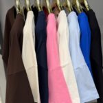 تیشرت کراپ دخترانه اورسایز مدل One More Rep
