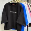 تیشرت کراپ دخترانه اورسایز مدل One More Rep