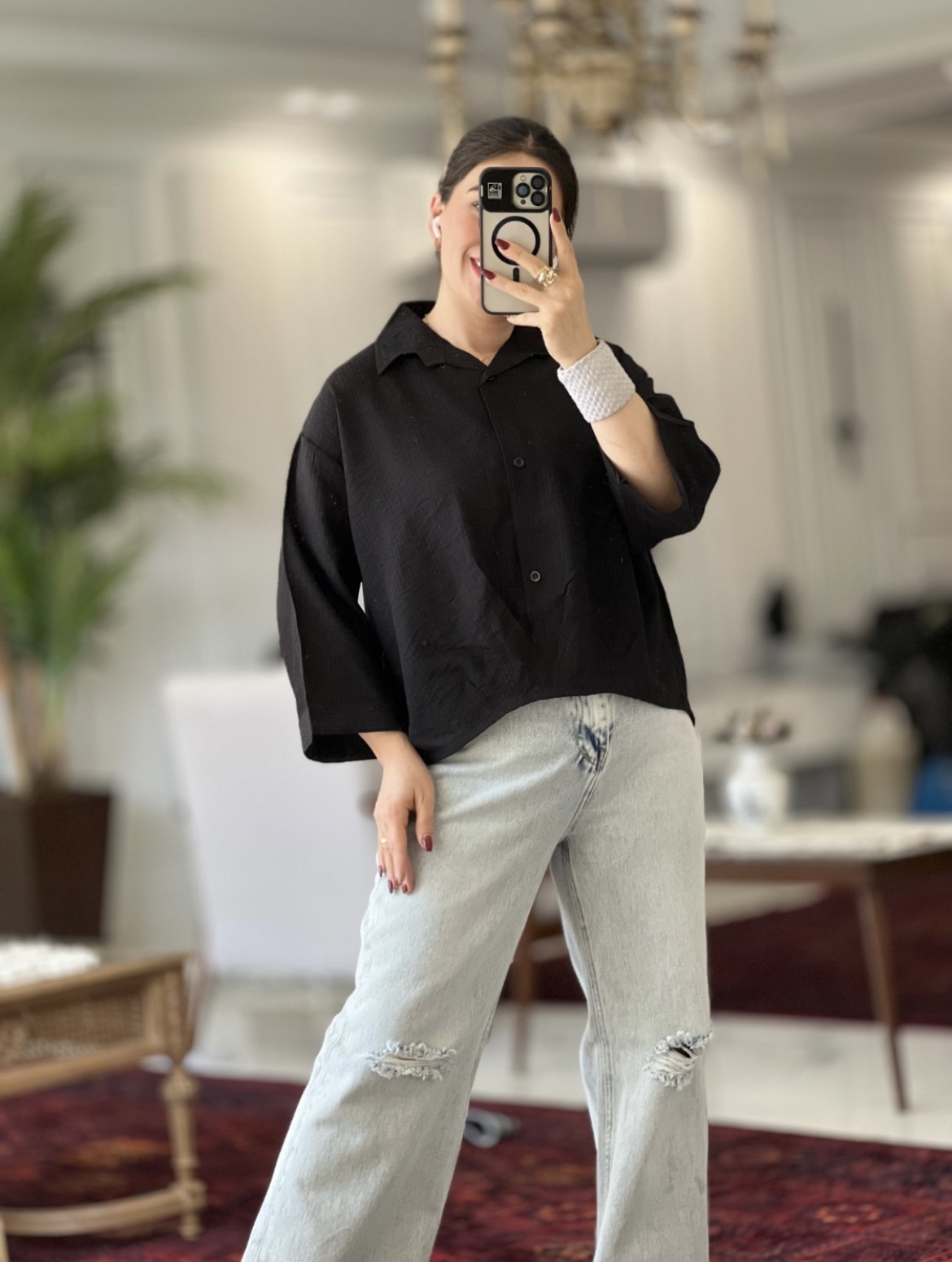 شومیز شیشه ای