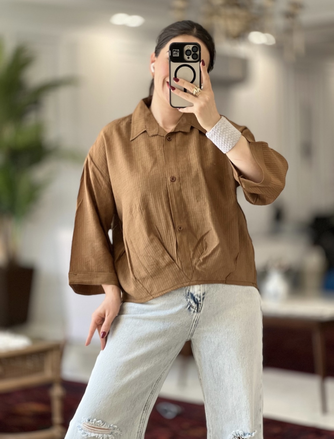شومیز شیشه ای
