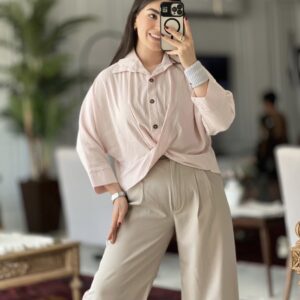 شومیز گره ای پری