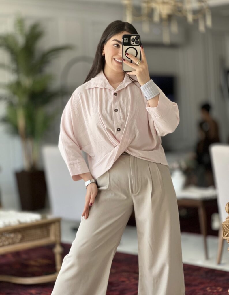 شومیز گره ای پری
