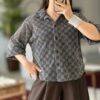 شومیز مانتو قلاب بافی