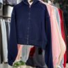 ⁨  bershka کراپ سوئیشرت کلاهدار
