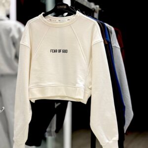 کراپ دورس سه نخ پنبه اورسایز FEAR OF GOD