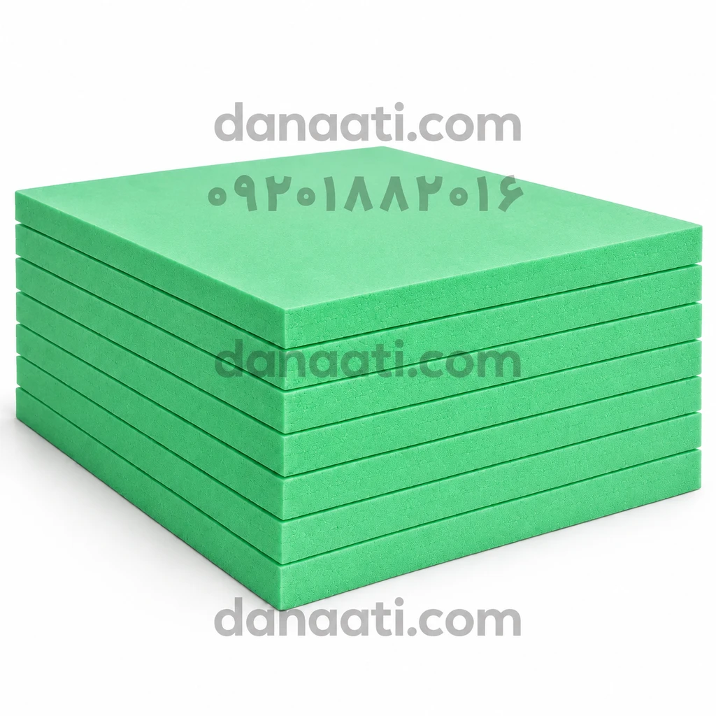 فوم XPS عایق حرارتی و صوتی (دانسیته ۴۰ | استاندارد INSO 10952)